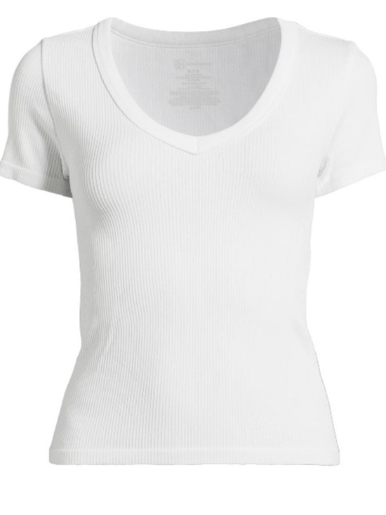 No Boundaries Tops - No Boundaries Juniors Seamless Ribbed V-Neck Short Sleeve Layering Tee New With